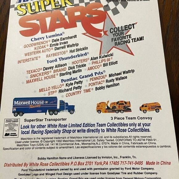 VNT 90’s nascar cars set of 5 - Picture 12 of 16